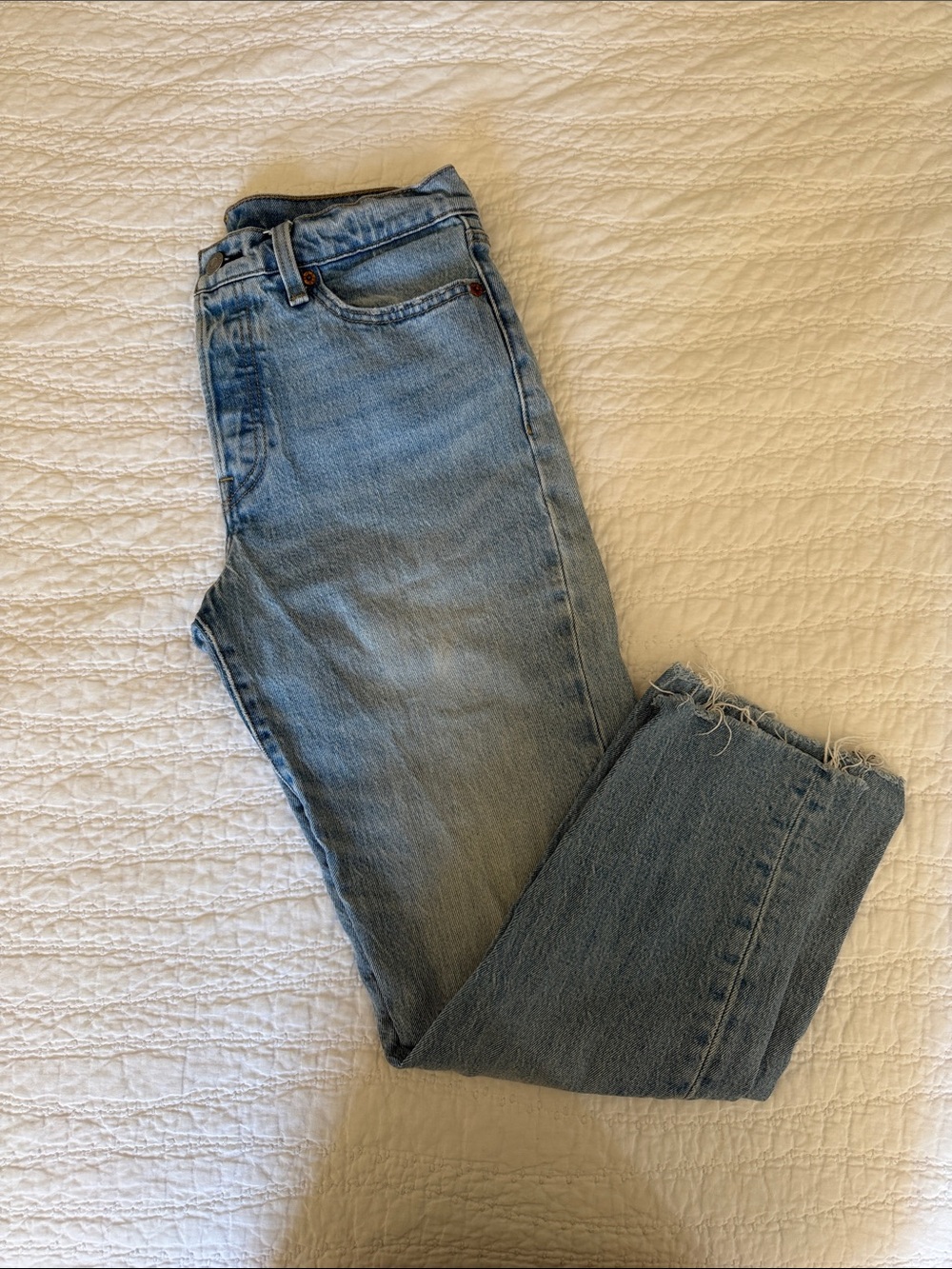 Levi's Light Blue Straight Leg Women's Jeans